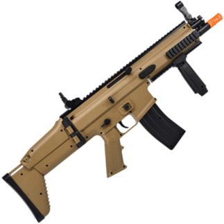 Cybergun FN Herstal SCAR-L spring powered airsoft LMG