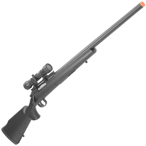 Reviews] BBTac M61 Bolt Action Airsoft Sniper Rifle (Spring Powered) with  Scope Black
